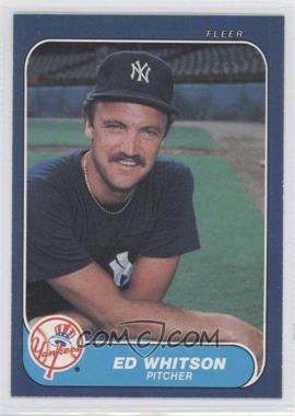 1986 Fleer - [Base] #120 - Ed Whitson