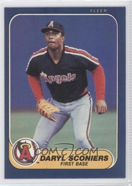 1986 Fleer - [Base] #168 - Daryl Sconiers