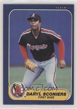 1986 Fleer - [Base] #168 - Daryl Sconiers