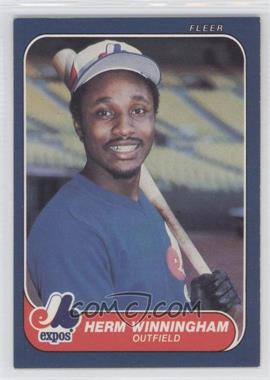 1986 Fleer - [Base] #266 - Herm Winningham