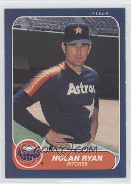 1986 Fleer - [Base] #310 - Nolan Ryan