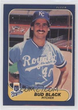 1986 Fleer - [Base] #4 - Bud Black