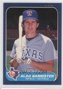 1986 Fleer - [Base] #556 - Alan Bannister