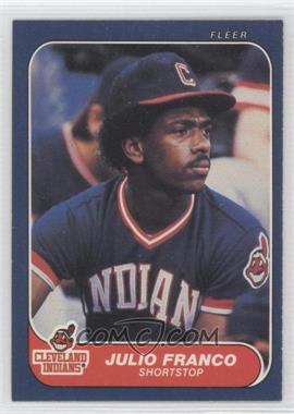 1986 Fleer - [Base] #586 - Julio Franco