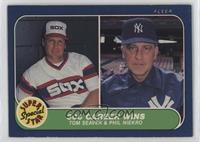 Tom Seaver, Phil Niekro [EX to NM]