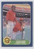 Vince Coleman, Willie McGee