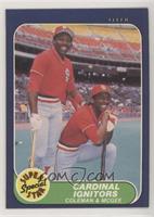 Vince Coleman, Willie McGee