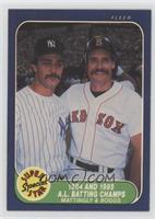 Don Mattingly, Wade Boggs