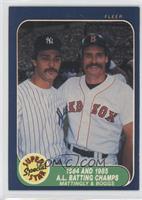 Don Mattingly, Wade Boggs