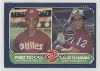 Freddie Toliver, Andres Galarraga [EX to NM]