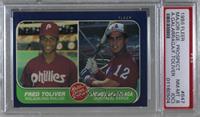 Freddie Toliver, Andres Galarraga [PSA 8 NM‑MT (OC)]