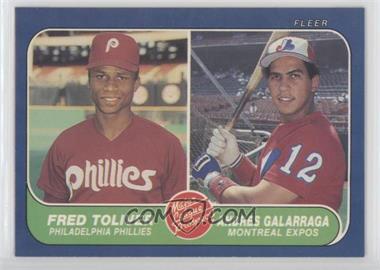 1986 Fleer - [Base] #647 - Freddie Toliver, Andres Galarraga