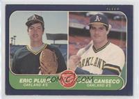 Eric Plunk, Jose Canseco [Good to VG‑EX]