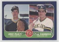 Eric Plunk, Jose Canseco [EX to NM]