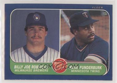 1986 Fleer - [Base] #652 - Billy Joe Robidoux, Mark Funderburk