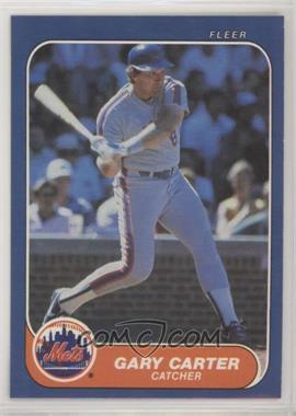 1986 Fleer - [Base] #76 - Gary Carter