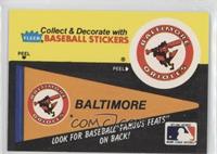 Baltimore Orioles Pennant - Eddie Collins