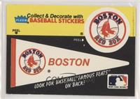 Boston Red Sox Pennant - Grover Cleveland Alexander [Noted]