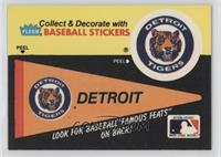 Detroit Tigers Pennant - Bill Klem