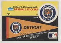 Detroit Tigers Pennant - Ed Walsh