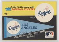 Los Angeles Dodgers Pennant - Eddie Collins