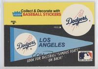 Los Angeles Dodgers Pennant - Lloyd Waner