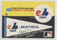 Montreal Expos Pennant - Nap Lajoie [EX to NM]