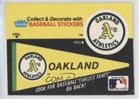 Oakland Athletics Pennant - Jimmie Foxx [EX to NM]