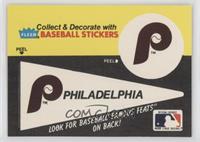 Philadelphia Phillies Pennant - Bill Klem