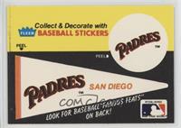 San Diego Padres Pennant - Jimmie Foxx