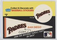 San Diego Padres Pennant - Jimmie Foxx