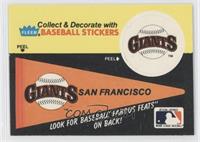 San Francisco Giants Pennant - Hank Gowdy