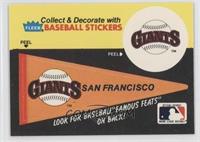 San Francisco Giants Pennant - Red Rolfe