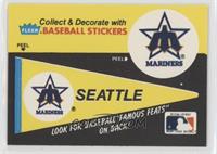 Seattle Mariners Pennant - Honus Wagner [EX to NM]