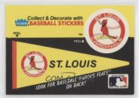 St. Louis Cardinals Pennant - Joe Oeschger, Leon Cadore