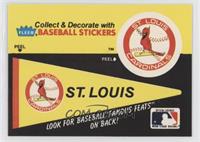 St. Louis Cardinals Pennant - Joe Oeschger, Leon Cadore