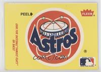 Houston Astros Logo - Joe Oeschger, Leon Cadore