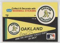 Oakland Athletics Pennant - Eddie Plank