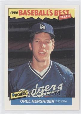 1986 Fleer Baseball's Best Sluggers vs. Pitchers - Box Set [Base] #16 - Orel Hershiser