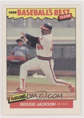 1986 Fleer Baseball's Best Sluggers vs. Pitchers - Box Set [Base] #18 - Reggie Jackson