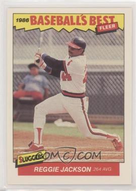 1986 Fleer Baseball's Best Sluggers vs. Pitchers - Box Set [Base] #18 - Reggie Jackson