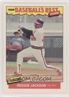 1986 Fleer Baseball's Best Sluggers vs. Pitchers - Box Set [Base] #18 - Reggie Jackson