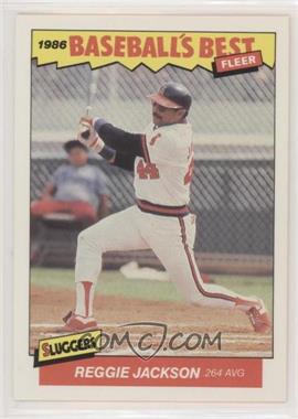 1986 Fleer Baseball's Best Sluggers vs. Pitchers - Box Set [Base] #18 - Reggie Jackson