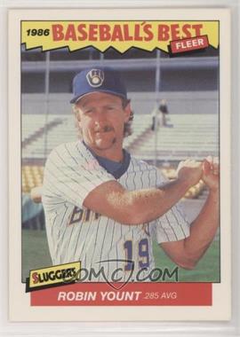 1986 Fleer Baseball's Best Sluggers vs. Pitchers - Box Set [Base] #44 - Robin Yount