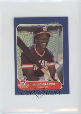 1986 Fleer Classic Miniatures - Box Set [Base] #115 - Julio Franco