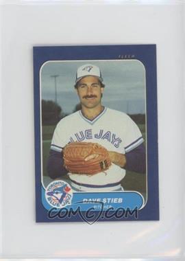 1986 Fleer Classic Miniatures - Box Set [Base] #16 - Dave Stieb