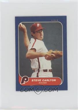 1986 Fleer Classic Miniatures - Box Set [Base] #91 - Steve Carlton