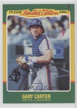 1986 Fleer Limited Edition Baseball Superstars - Box Set [Base] #10 - Gary Carter