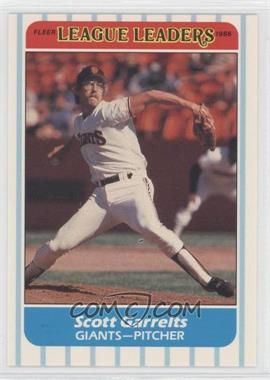 1986 Fleer Major League Leaders - Box Set [Base] #14 - Scott Garrelts