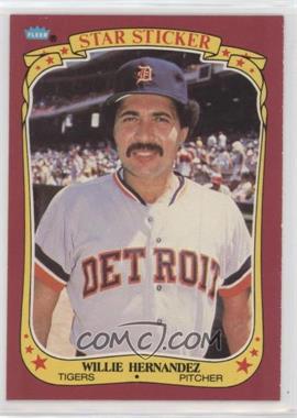 1986 Fleer Star Stickers - [Base] #56 - Willie Hernandez